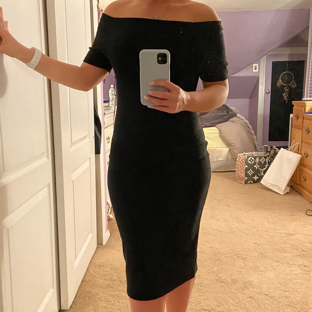 Bandage Black Dress (LBD)